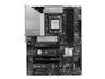 MSI PRO Z890-S WIFI - Moderkort - ATX - LGA1851-uttag - Z890 Chipuppsättning - USB-C 3.2 Gen 2x2, USB 3.2 Gen 1 - 2.5 Gigabit LAN, Wi-Fi 7, Bluetooth - inbyggda grafiken (CPU krävs) - HD-ljud (8 kanaler)