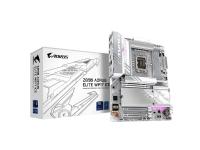 GIGABYTE Z890 AORUS ELITE WIFI7 ICE Motherboard - Supports Intel Core Ultra (Series 2) CPUs, 16+1+2 phases VRM, up to 8800MHz DDR5 (OC), 1xPCIe 5.0 + 3xPCIe 4.0, Wi-Fi 7, 2.5GbE LAN, Thunderbolt 4
