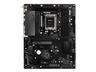 ASRock Z890 PRO-A WiFi - Moderkort - ATX - LGA1851-uttag - Z890 Chipuppsättning - USB4, USB-C 3.2 Gen 2x2, USB 3.2 Gen 2, USB 3.2 Gen 1 - 2.5 Gigabit LAN, Bluetooth, Wi-Fi 6E - inbyggda grafiken (CPU krävs) - HD-ljud (8 kanaler)