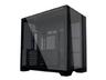 Lian Li O11 Vision Compact - Tower - utökad ATX - genomskinlig sidopanel (härdat glas) - ingen strömförsörjning - svart - USB/ljud