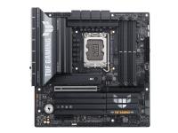 ASUS TUF GAMING B860M-PLUS WIFI - Moderkort - micro ATX - LGA1851-uttag - B860 Chipuppsättning - USB-C 3.2 Gen 2x2, USB 3.2 Gen 2, USB 3.2 Gen 1, USB-C 3.2 Gen2 - 2.5 Gigabit LAN, Bluetooth, Wi-Fi 7 - inbyggda grafiken (CPU krävs) - HD-ljud (8 kanaler)
