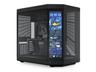 HYTE Y70 Touch Infinite Pitch Black ATX Midi Tower Gaming Gehäuse schwarz Seitenfenster