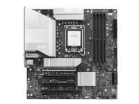 MSI PRO B860M-A WIFI - Moderkort - micro ATX - LGA1851-uttag - B860 Chipuppsättning - USB 3.2 Gen 2, USB 3.2 Gen 1 - 5 Gigabit Ethernet, Wi-Fi 7 - inbyggda grafiken (CPU krävs) - HD-ljud (8 kanaler)