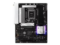 ASRock B860 Pro RS WiFi - Moderkort - ATX - LGA1851-uttag - B860 Chipuppsättning - USB-C Gen 2x2, USB-C 3.2 Gen 1, USB 3.2 Gen 1 - Wi-Fi 6E, 2.5 Gigabit LAN, Bluetooth - inbyggda grafiken (CPU krävs) - HD-ljud (8 kanaler)