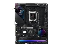 ASRock Phantom Gaming B850 Riptide WiFi - Moderkort - ATX - Socket AM5 - AMD B850 Chipuppsättning - USB-C 3.2 Gen 2x2, USB-C 3.2 Gen2, USB 3.2 Gen 2, USB 3.2 Gen 1 - Wi-Fi 7, Bluetooth, 2.5 Gigabit LAN - inbyggda grafiken (CPU krävs) - HD-ljud (8 kan