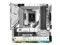ASRock B860M STEEL LEGEND WIFI - Moderkort - micro ATX - LGA1851-uttag - B860 Chipuppsättning - USB4, USB-C 3.2 Gen2, USB 3.2 Gen 2, USB 3.2 Gen 1 - 2.5 Gigabit LAN, Bluetooth, Wi-Fi 6E - inbyggda grafiken (CPU krävs) - HD-ljud (8 kanaler)