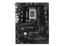 ASRock B860 Pro-A WiFi - Moderkort - micro ATX - LGA1851-uttag - B860 Chipuppsättning - USB-C Gen 2x2, USB-C 3.2 Gen 1, USB 3.2 Gen 1 - Wi-Fi 6E, 2.5 Gigabit LAN, Bluetooth - inbyggda grafiken (CPU krävs) - HD-ljud (8 kanaler)