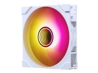 Phanteks M25G2-140 - Lådfläkt - omvänt - 140 mm - vit