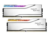 G.Skill Trident Z5 Royal Neo - DDR5 - sats - 32 GB: 2 x 16 GB - DIMM 288-pin - 3000 MHz / PC5-48000 - CL28 - 1.4 V - ej buffrad - on-die ECC - silver