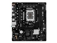 ASRock B860M-H2 - Moderkort - micro ATX - LGA1851-uttag - B860 Chipuppsättning - USB 3.2 Gen 1, USB-C 3.2 Gen2, USB-C 3.2 Gen 1 - Gigabit LAN - inbyggda grafiken (CPU krävs) - HD-ljud (8 kanaler)