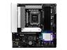 ASRock B860M Pro RS - Moderkort - micro ATX - LGA1851-uttag - B860 Chipuppsättning - USB-C 3.2 Gen 2x2, USB 3.2 Gen 1, USB-C 3.2 Gen 1 - 2.5 Gigabit LAN - inbyggda grafiken (CPU krävs) - HD-ljud (8 kanaler)