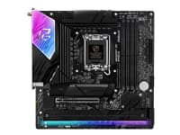 ASRock Phantom Gaming B860M LIGHTNING WIFI - Moderkort - micro ATX - LGA1851-uttag - B860 Chipuppsättning - USB4, USB-C 3.2 Gen2, USB 3.2 Gen 2, USB 3.2 Gen 1 - 2.5 Gigabit LAN, Wi-Fi 6E, Bluetooth - inbyggda grafiken (CPU krävs) - HD-ljud (8 kanaler)