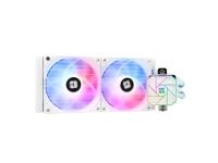 Thermalright AQUA ELITE 240 WHITE ARGB V3, Vätskekylningskit, 12 cm, 3300 RPM, Vit