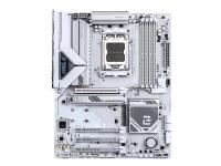 Gigabyte B850 EAGLE WIFI7 ICE - Moderkort - ATX - LGA1851-uttag - AMD B850 Chipuppsättning - USB-C 3.2 Gen 1, USB 3.2 Gen 1, USB 3.2 Gen 2 - Bluetooth, 2.5 Gigabit LAN, Wi-Fi 7 - inbyggda grafiken (CPU krävs) - HD-ljud (8 kanaler)