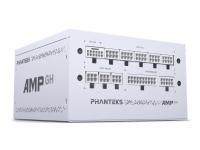 Phanteks AMP GH 750 - Nätaggregat (intern) - helt modulär - ATX12V 3.1 - 80 PLUS Gold - AC 100-240 V - 750 Watt - vit
