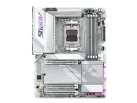 AORUS X870E ELITE WIFI7 ICE - Moderkort - ATX - Socket AM5 - AMD X870E Chipuppsättning - USB4, USB-C 3.2 Gen 2x2, USB 3.2 Gen 1, USB 3.2 Gen 2 - 2.5 Gigabit LAN, Bluetooth, Wi-Fi 7 - inbyggda grafiken (CPU krävs) - HD-ljud (8 kanaler)