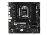 ASRock B860M Pro-A WiFi - Moderkort - micro ATX - LGA1851-uttag - B860 Chipuppsättning - USB-C 3.2 Gen 2x2, USB-C 3.2 Gen 1, USB 3.2 Gen 1 - 2.5 Gigabit LAN - inbyggda grafiken (CPU krävs) - HD-ljud (8 kanaler)