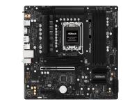 ASRock B860M Pro-A - Moderkort - micro ATX - LGA1851-uttag - B860 Chipuppsättning - USB-C 3.2 Gen 2x2, USB-C 3.2 Gen 1, USB 3.2 Gen 1 - 2.5 Gigabit LAN - inbyggda grafiken (CPU krävs) - HD-ljud (8 kanaler)
