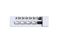 Lian Li EDGE HUB 4x USB 6x PWM - vit (EG-HUB01W)