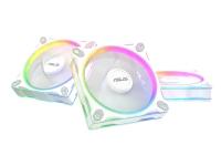ASUS Prime MR120 Fan ARGB Reverse White 3in1, Fan, 12 cm, 1600 RPM, Vit