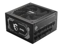 MSI MAG A1000GL PCIE5 - Nätaggregat (intern) - ATX12V 3.1/ EPS12V - 80 PLUS Gold - Cybenetics Gold - AC 100-240 V - 1000 Watt - aktive PFC