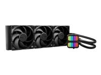 be quiet! Silent Loop 3 - Processorkylare - Elementstorlek: 420 mm - (för: LGA1150, LGA1151, LGA1155, LGA1200, LGA1700, LGA1851, AM4, AM5, TR4, TR5) - kopparbas och nickelpläterade aluminiumprofiler - 140 mm - svart