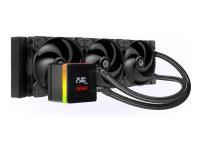 Enermax LiqTech XTR - Kylsystem med vätska till processorn - Elementstorlek: 360 mm - (för: LGA4677, SP3, SP6, TR4, TR5) - 120 mm