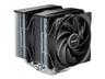 be quiet! Pure Rock Pro 3 - Processorkylare - (för: LGA1150, LGA1151, LGA1155, LGA1200, LGA1700, LGA1851, AM4, AM5) - kopparbas och nickelpläterade aluminiumprofiler - 120 mm - silver
