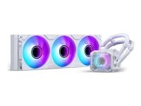Phanteks Glacier One 360M25 G2 AIO - Kylsystem med vätska till processorn - Elementstorlek: 360 mm - (för: LGA115x Socket, LGA1200, LGA1700, LGA2011, LGA2011-3, LGA2066, AM4, AM5) - koppar - 120 mm - vit