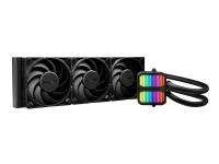 be quiet! Silent Loop 3 - Processorkylare - Elementstorlek: 360 mm - (för: LGA1150, LGA1151, LGA1155, LGA1200, LGA1700, LGA1851, AM4, AM5, TR4, TR5) - kopparbas och nickelpläterade aluminiumprofiler - 120 mm - svart