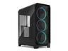 Fractal Meshify 3 RGB TG Light Tint Mid Tower (svart)
