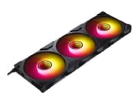 Phanteks M25G2-140 - Lådfläkt - 140 mm - svart (paket om 3)