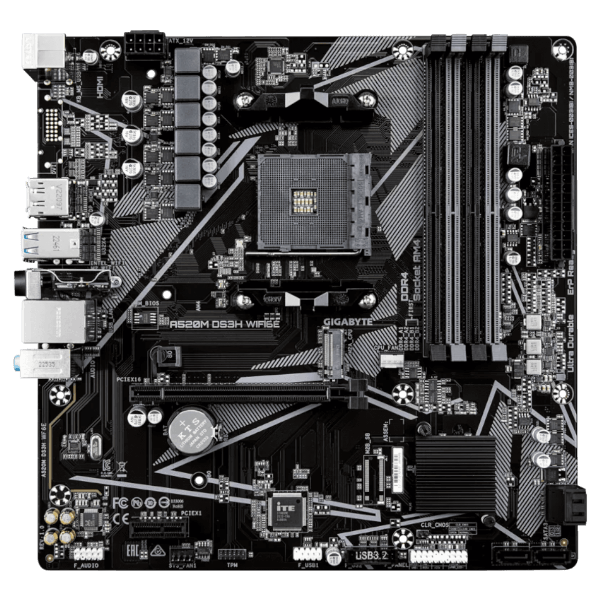 Gigabyte A520M DS3H WF6E