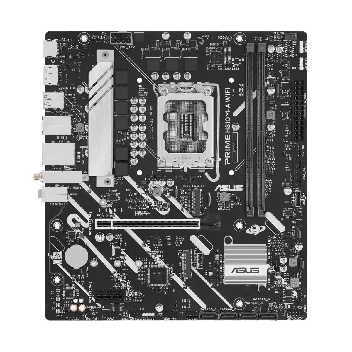 ASUS PRIME H810M-A WIFI Bundkort