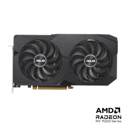 ASUS Radeon RX 7600 Dual O8G V2 Grafikkort