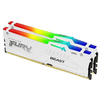 Kingston Fury Beast RGB DDR5 6000MHz 2x16GB White
