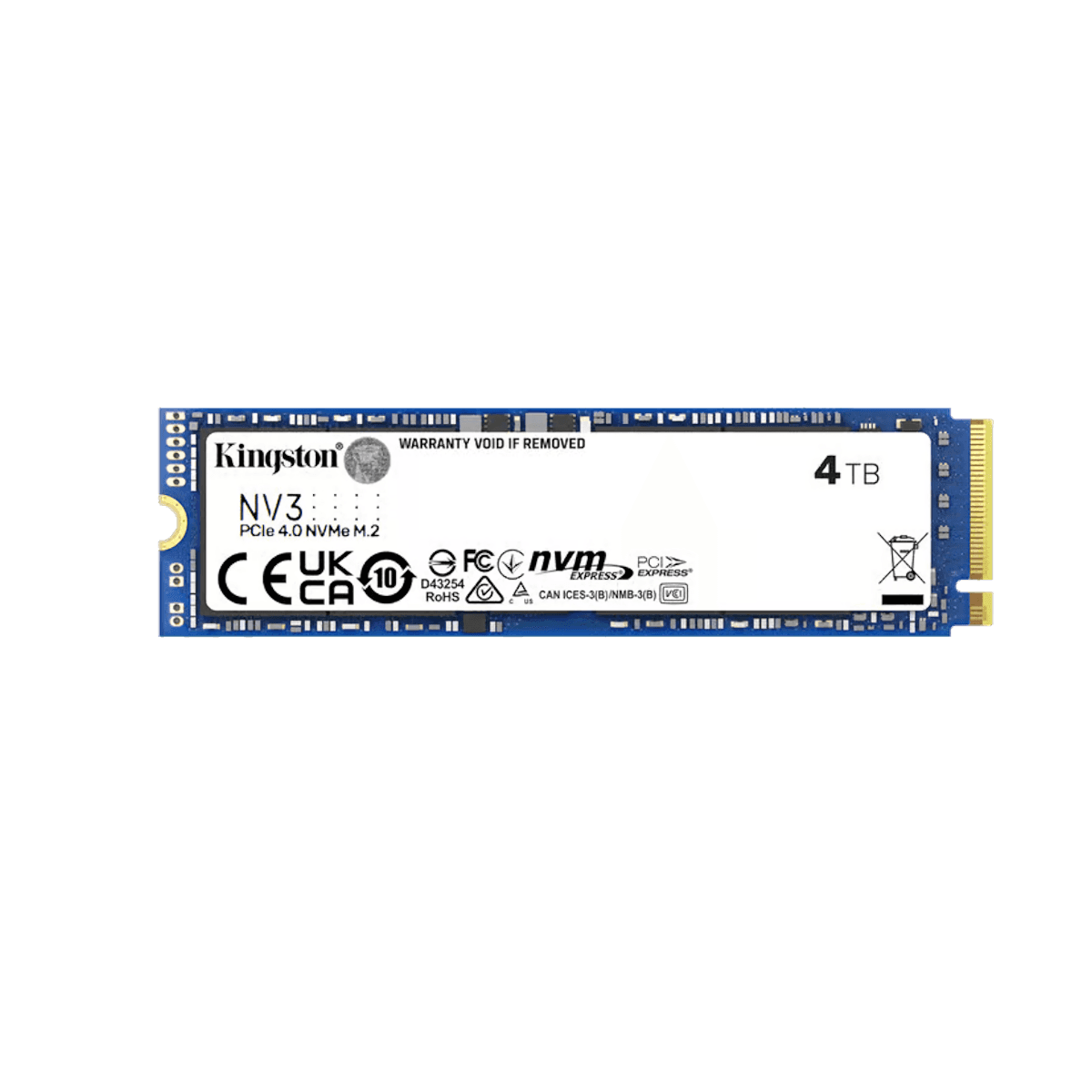 KINGSTON NV3 4000GB M.2 2280 NVMe SSD