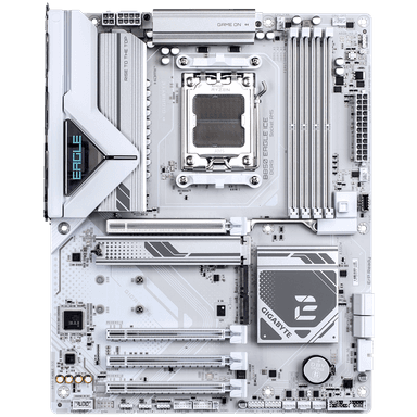 Gigabyte B850 EAGLE ICE White Moderkort (Utan WIFI)