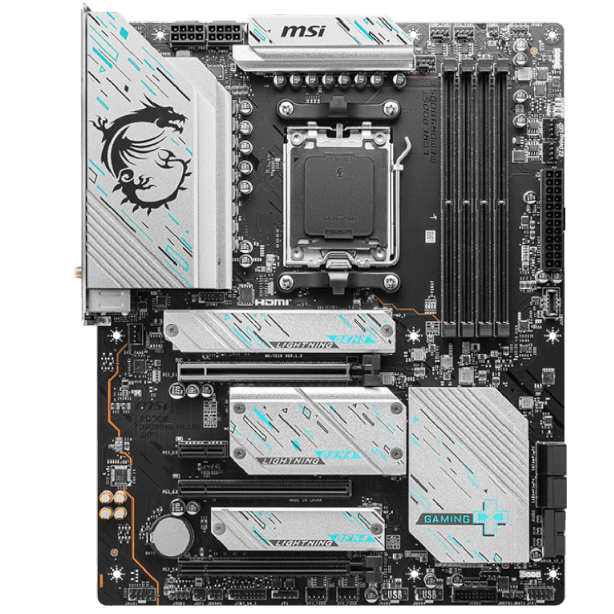 MSI X670E GAMING PLUS WIFI DDR5 Moderkort