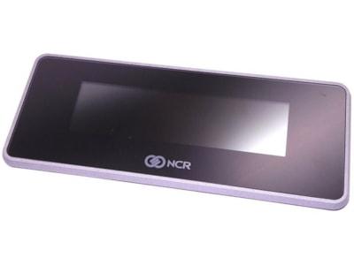 NCR RP CustDispl 2x20 LED Blk, Head only