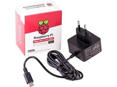 Raspberry Pi 4 Strömadapter USB-C