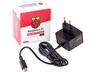 Raspberry Pi Power Supply 15.3w 5.1v/3a Eu Usb-c Black 15.3, 3w