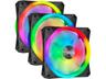 Corsair Icue Ql120 Rgb Fläkt Svart, Vit
