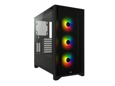 Corsair iCUE 4000X RGB Midi Tower (svart)