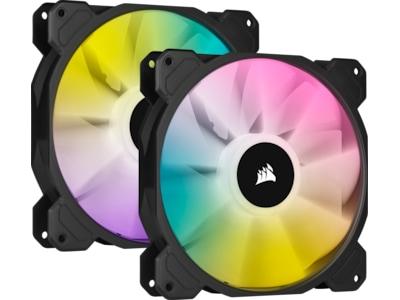 Corsair iCUE SP140 RGB ELITE Fläkt 2pk