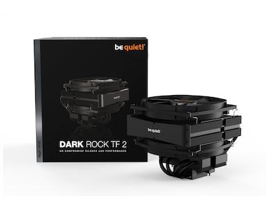 be quiet! Dark Rock TF 2 - Processorkylare - (för: LGA1150, LGA1151, LGA1155, LGA1200, LGA1700, LGA2011-3 (Square ILM), LGA2066, AM4) - aluminium med kopparbas - 135 mm - svart