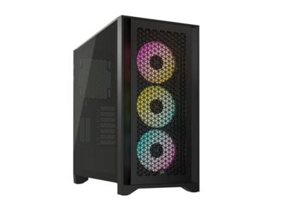 Corsair iCUE 4000D RGB Airflow Mid-Tower (svart)