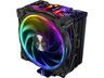 Akasa Soho H4 Plus - Processorkylare - (för: AM4, LGA1200, LGA1700, AM5, LGA115x Socket, LGA20XX) - värmerör av koppar med aluminiumflänsar - 120 mm