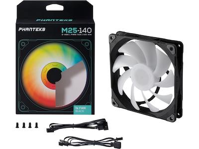 Phanteks M25 140mm DRGB Fläkt (svart)