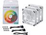 Phanteks M25 / PWM / 120mm / DRGB / 3-pack - Vit